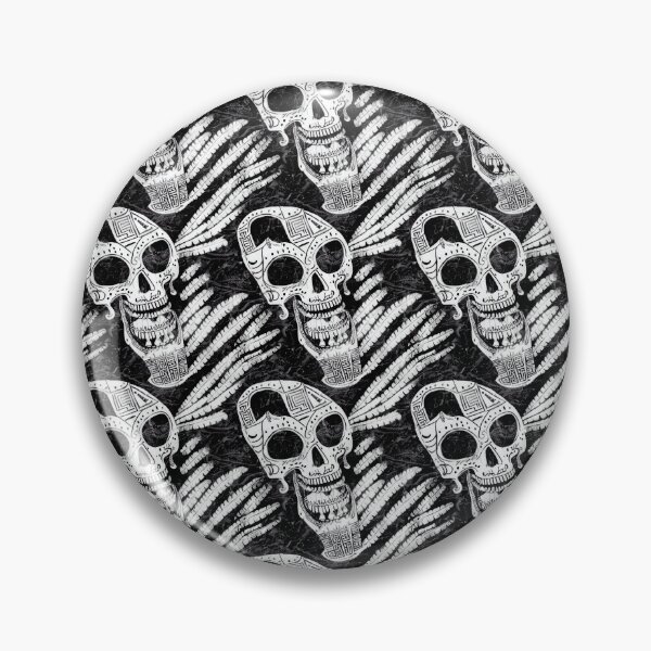 Item preview, Lady Of Death Skull - Mictēcacihuātl - Aztec / Mexica Style Design  designed and sold by Fine Prints.