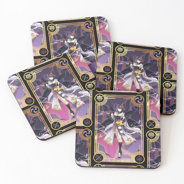 Artikelvorschau, Kujou Sara - Black Border entworfen und verkauft von RynTheArtist.