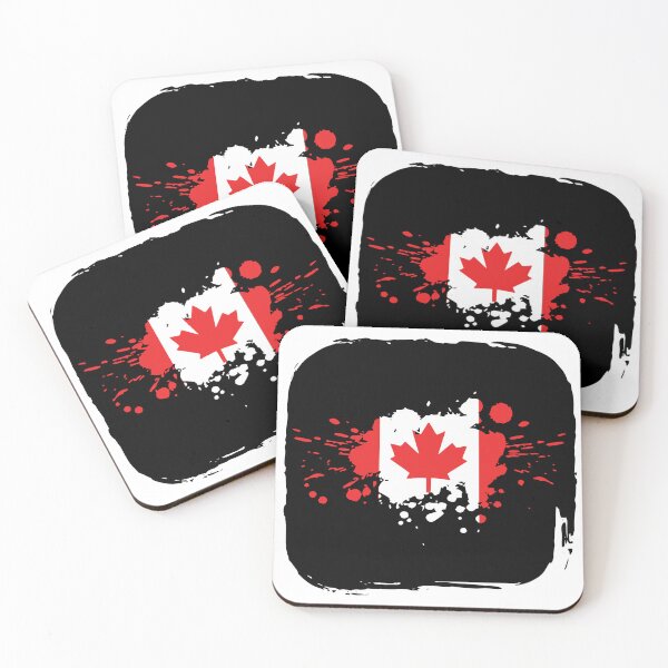 Item preview, Painted Canadian flag  designed and sold by courtney petersen.