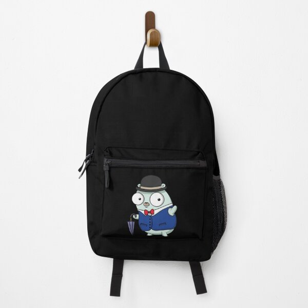 Item preview, The Go Gopher: British Gentleman (Black) designed and sold by hellkni9ht.
