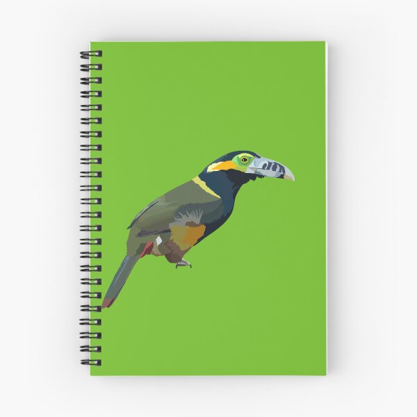 Item preview, S is for Spot Billed Toucan,Toucan – Colorful Tropical Bird Wildlife Illustration designed and sold by PrettylittlepastelUk.