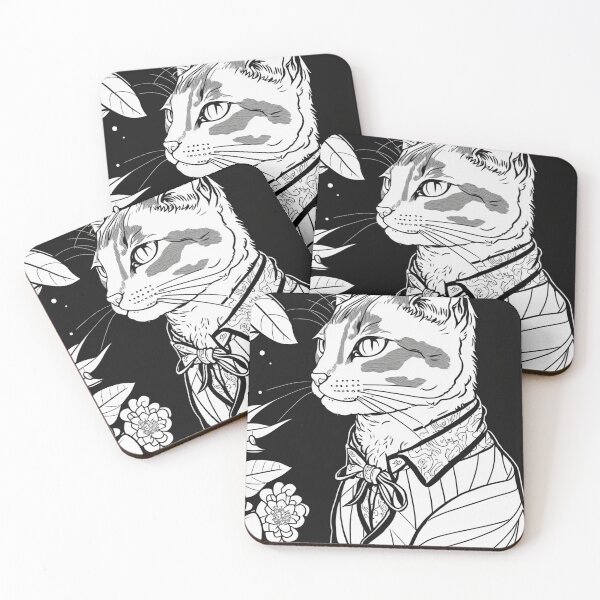 Item preview, Elegant cat in suit with bow tie gift designed and sold by TeeArtistry.