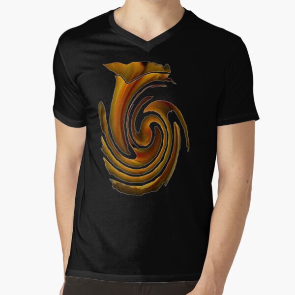 Butter Swirls V-Neck T-Shirt