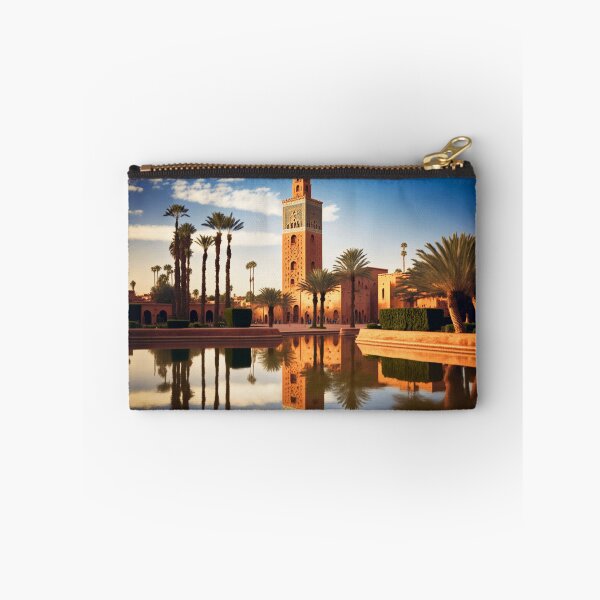 Item preview, Moroccan Splendor: A Mosque in a Verdant Oasis designed and sold by BENMBARK.