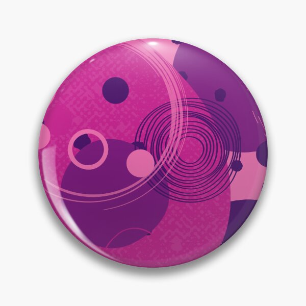 Item preview, Purple and Pink Abstract Circles Pattern  designed and sold by SoccaTamam.