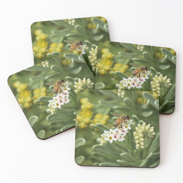 Item preview, Bee on Sea Lavender designed and sold by TinyDinoDesigns.
