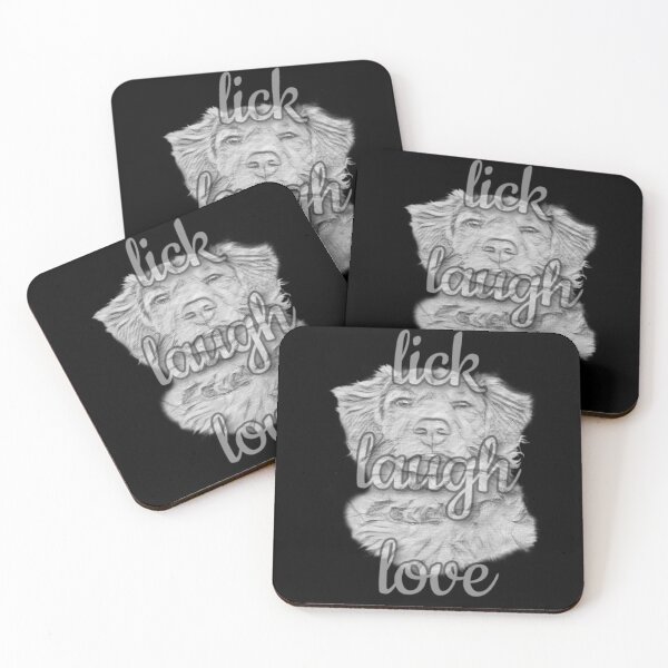 Item preview, Lick Laugh Love | Funny Dog Design designed and sold by PurfectPredator.