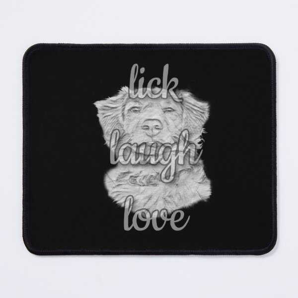 Item preview, Lick Laugh Love | Funny Dog Design designed and sold by PurfectPredator.
