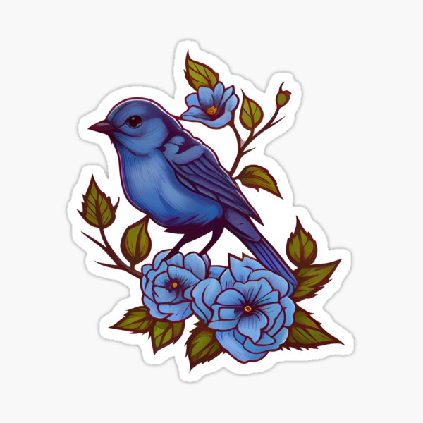 Small Blue Bird by grimmy3d on DeviantArt