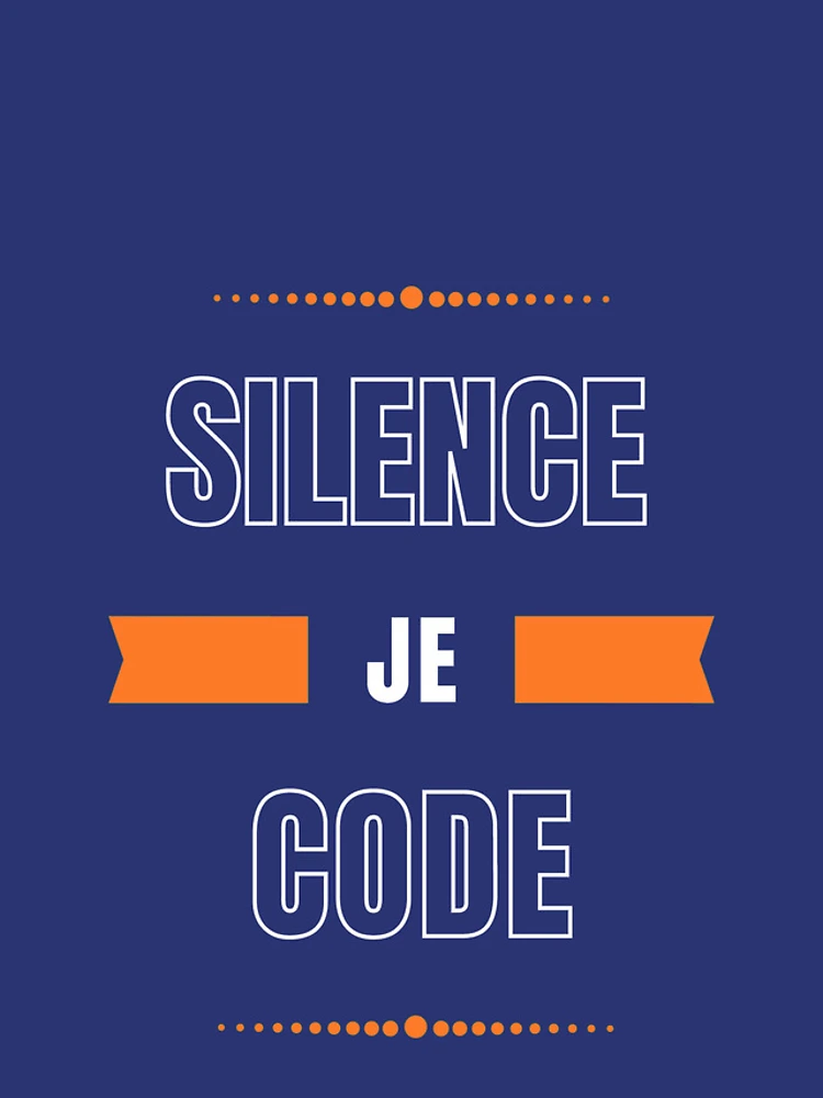Thumbnail 4 of 4, iPhone Case, Silence I code designed and sold by ArduinoFactory.