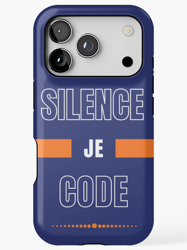 Thumbnail 1 of 4, iPhone Case, Silence I code designed and sold by ArduinoFactory.
