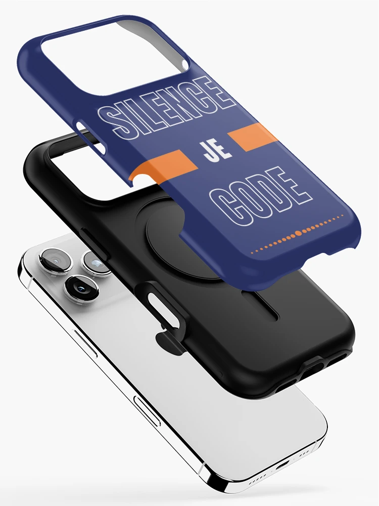 Thumbnail 2 of 4, iPhone Case, Silence I code designed and sold by ArduinoFactory.