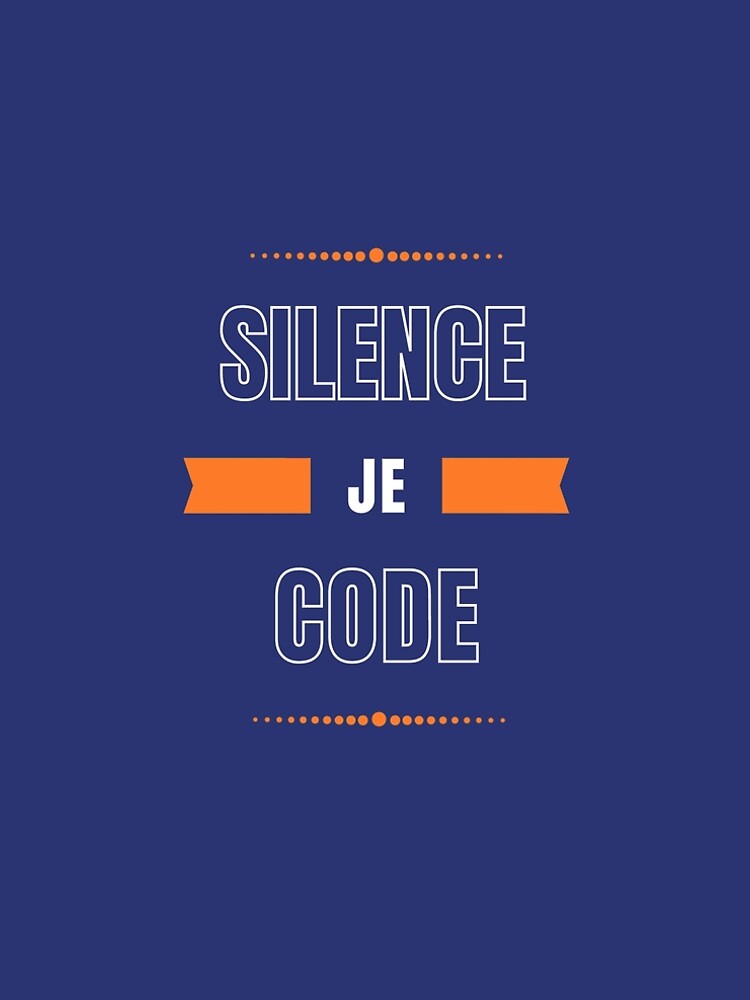 Aperçu 5 sur 5. Robe trapèze avec l'œuvre Silence je code créée et vendue par ArduinoFactory.
