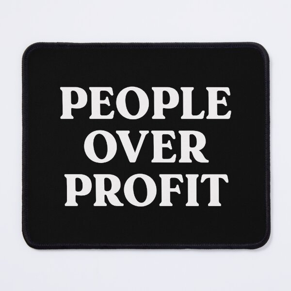 Item preview, People Over Profit - Eat The Rich - Anti-Capitalist Democratic Socialist designed and sold by UBUCO.
