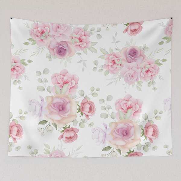 Item preview, Watercolor floral seamless pattern pastel 2 designed and sold by Badwear.