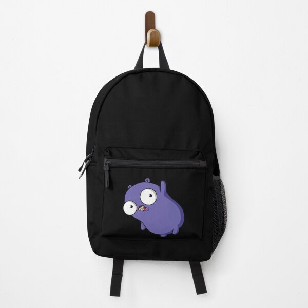 Item preview, The Go Gopher: Minimalistic Purple Hanging Gopher (Dark Edition) designed and sold by hellkni9ht.