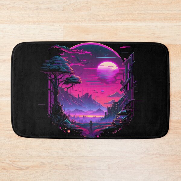 Item preview, Retrofuturistic synthwave cyberpunk explorer designed and sold by SJG-digital.