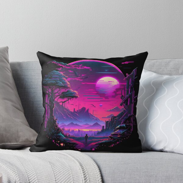 Item preview, Retrofuturistic synthwave cyberpunk explorer designed and sold by SJG-digital.