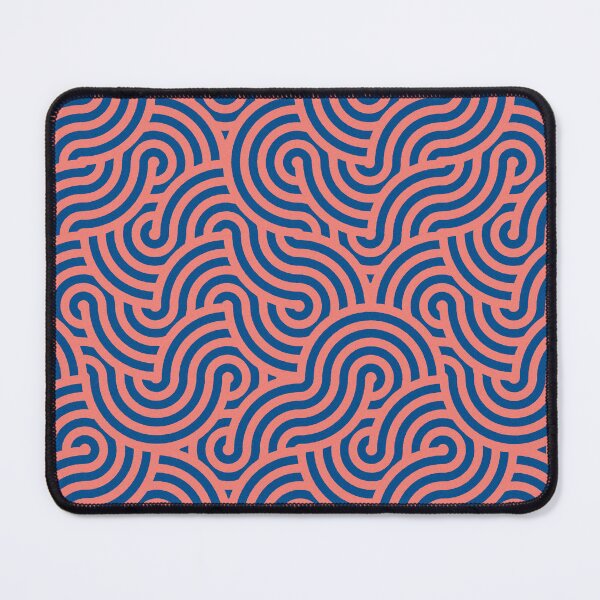 Item preview, SWIRL / Lychee and Cobalt designed and sold by danielcoulmann.