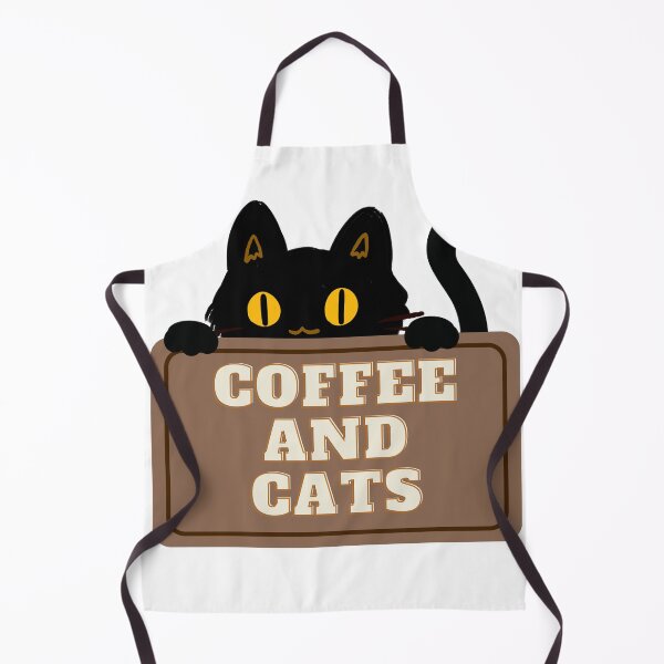 Item preview, Coffee and cat - coffeecat designed and sold by Mapsart-.