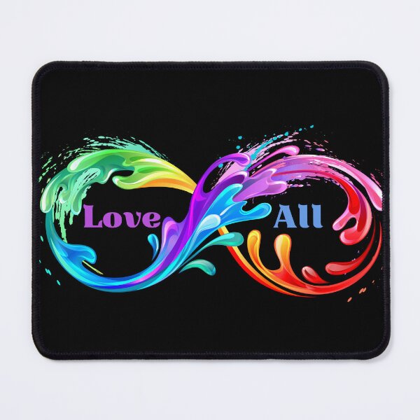 Item preview, Rainbow infinity love all designed and sold by courtney petersen.