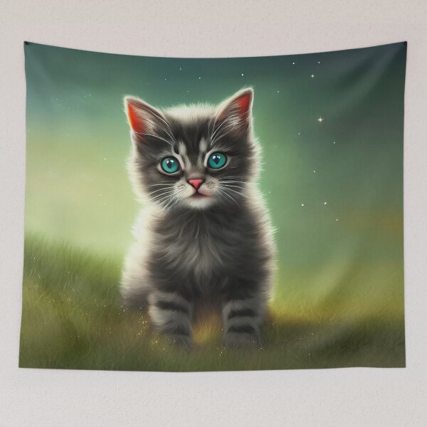 Item preview, Fantasy Kitten Art designed and sold by Blok45.