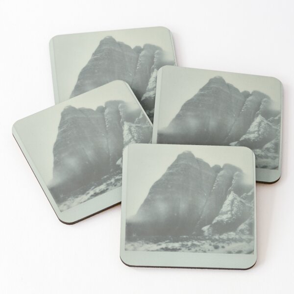 Item preview, arches national park instant film picture - black and white designed and sold by NostalgicPhotos.