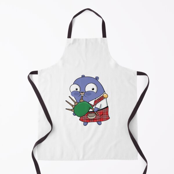 Item preview, The Go Gopher: Famous Scottish Bagpipe Music (White) designed and sold by hellkni9ht.