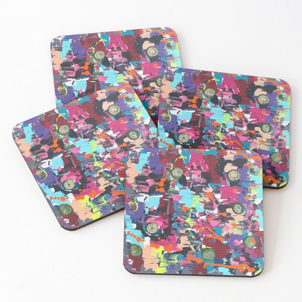 Item preview, "Joy" Original Abstract Painting's Print on designed and sold by UmutKUTBAY.