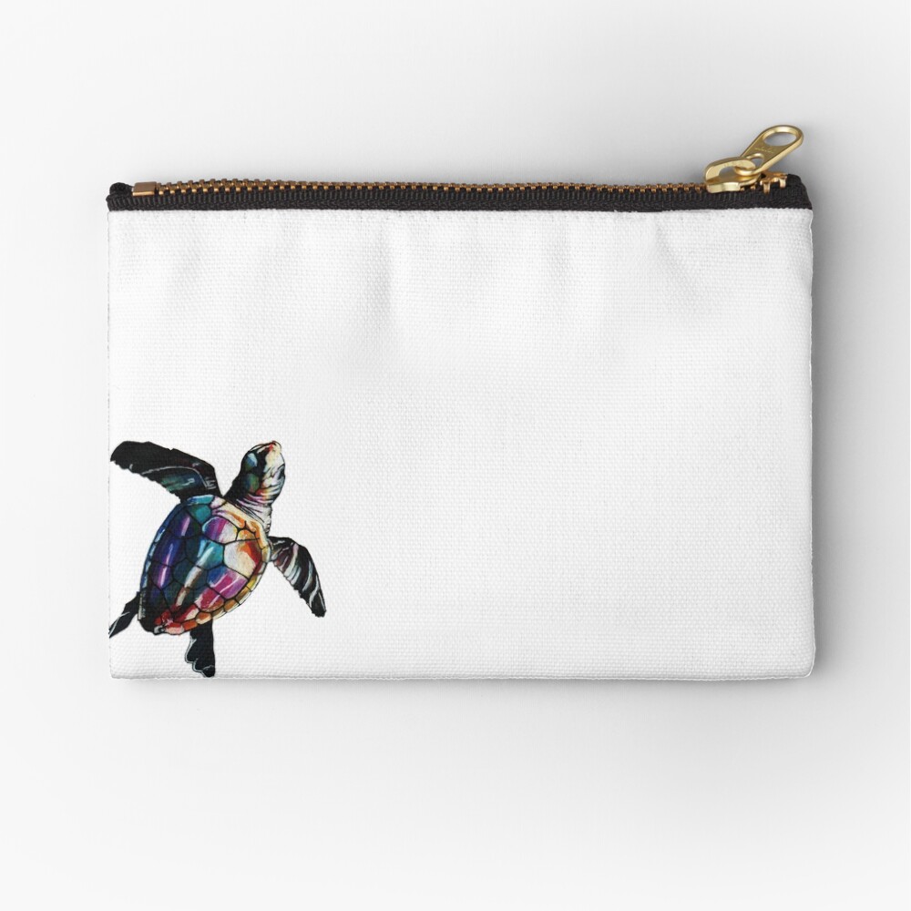 Sea Turtle Zipper Pouch