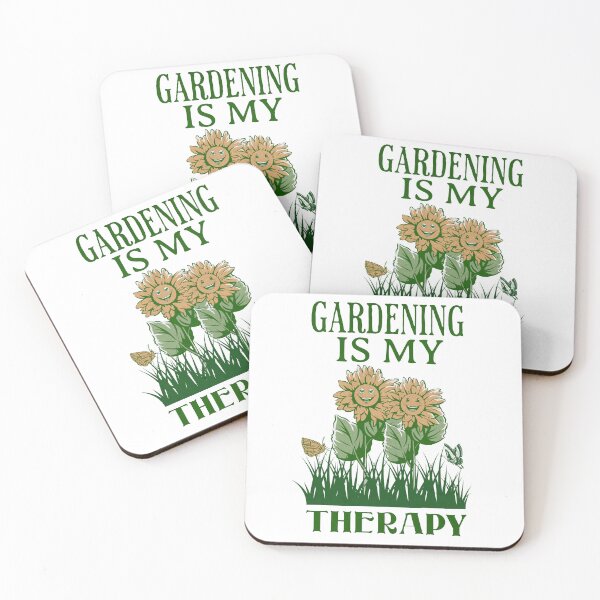 Item preview, Gardening Is My Therapy, Cute Plant Lover, Gardener Plant Lover designed and sold by AHthatIsNice.