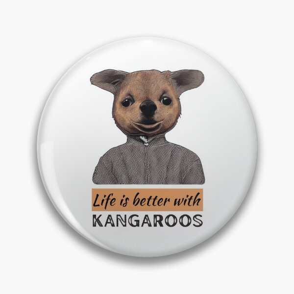 Item preview, Life is better with kangaroos - Kangaroo lover designed and sold by WBP Mart.