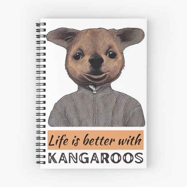 Item preview, Life is better with kangaroos - Kangaroo lover designed and sold by WBP Mart.