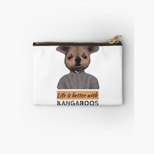 Item preview, Life is better with kangaroos - Kangaroo lover designed and sold by WBP Mart.