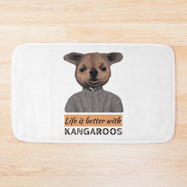 Item preview, Life is better with kangaroos - Kangaroo lover designed and sold by WBP Mart.