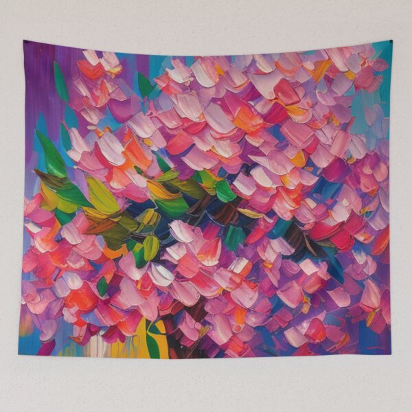 Item preview, Azalea Flowers designed and sold by HOMEDESIGNPRINT.