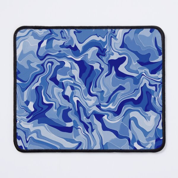 Item preview, Abstract pattern in blue waves. designed and sold by MirBer.