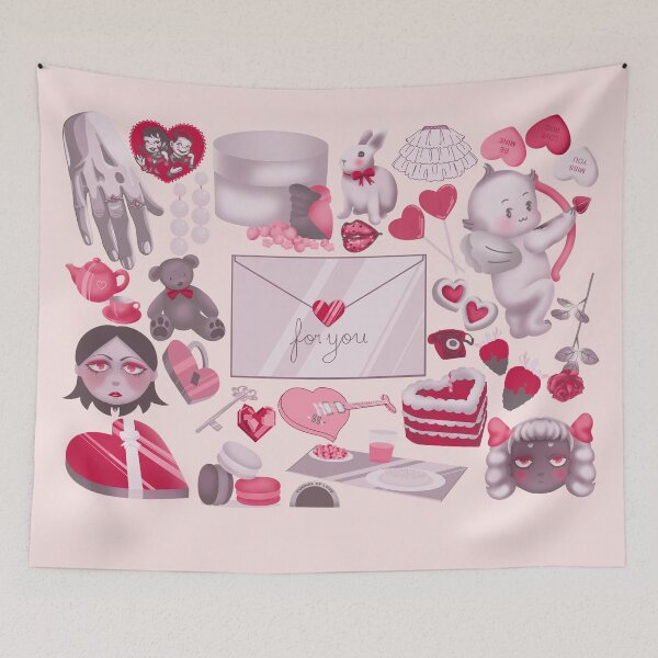 Item preview, Lover's February : Valentines Prompts Collection designed and sold by Nevermind-artss.