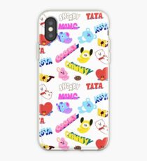 BT21 line friends mang shooky chimmy koya tata cooky rj iPhone Case
