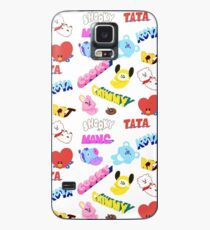 BT21 line friends mang shooky chimmy koya tata cooky rj Case/Skin for Samsung Galaxy