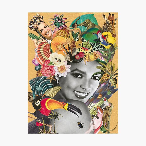 Item preview, Lady paradise collage designed and sold by Collage-cake.