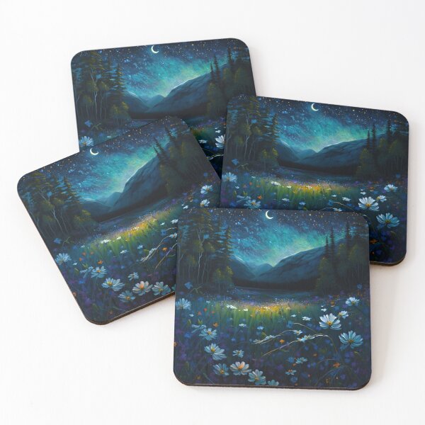 Item preview, Flowered Night designed and sold by Dawn van Doorn.