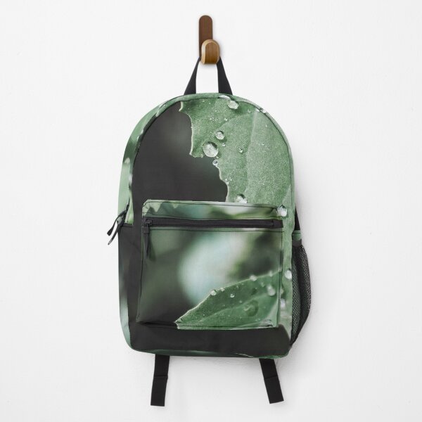 Item preview, Water Drops on Green Leaf designed and sold by Phanaturalis.