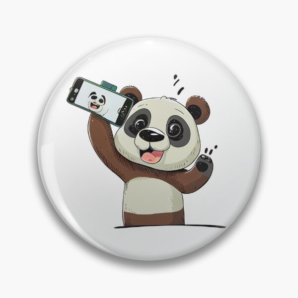 Item preview, panda selfie designed and sold by alnamla.
