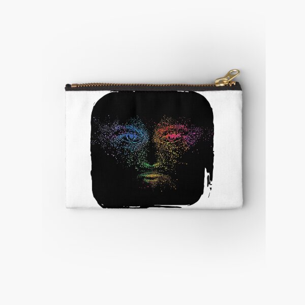Item preview, Rainbow paint splatter face designed and sold by courtney petersen.