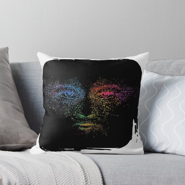 Item preview, Rainbow paint splatter face designed and sold by courtney petersen.