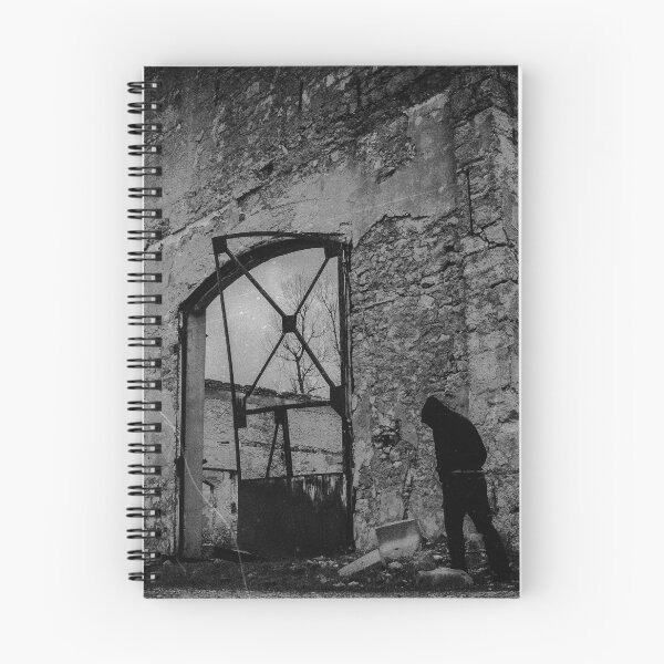 Item preview, Man in front of destroyed post-apocaliptic buildings designed and sold by SvarunPogani.