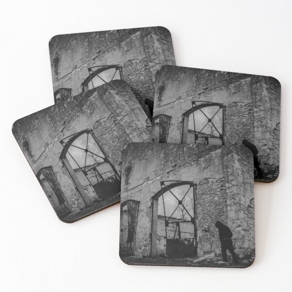 Item preview, Man in front of destroyed post-apocaliptic buildings designed and sold by SvarunPogani.