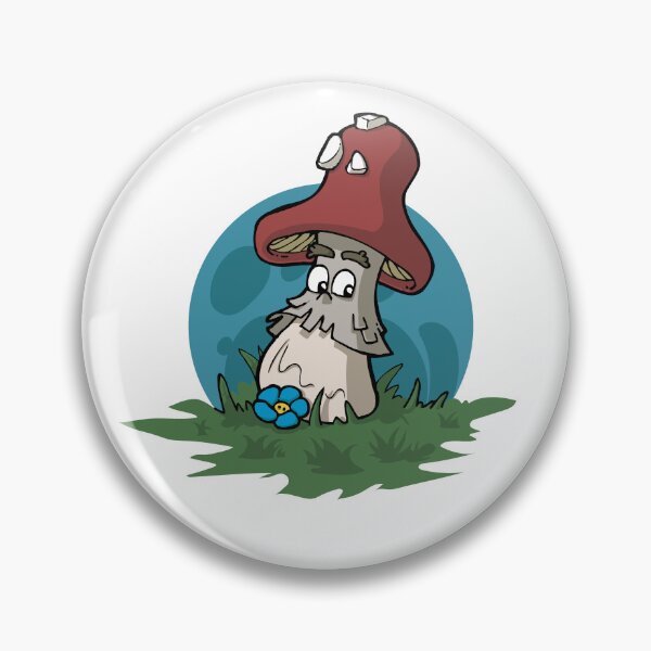 Item preview, Old-fashioned kawaii mushroom 01 designed and sold by Guillaume Desbiolles.