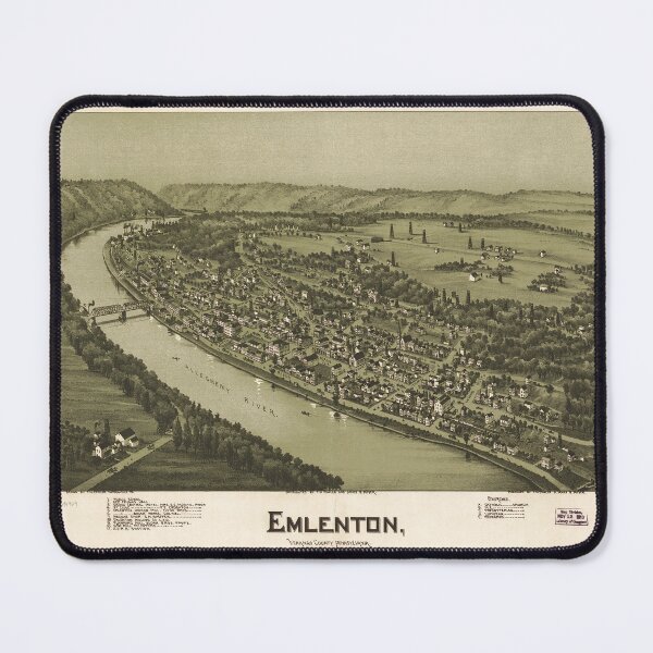 Item preview, Emlenton, Pennsylvania (1897) designed and sold by allhistory.